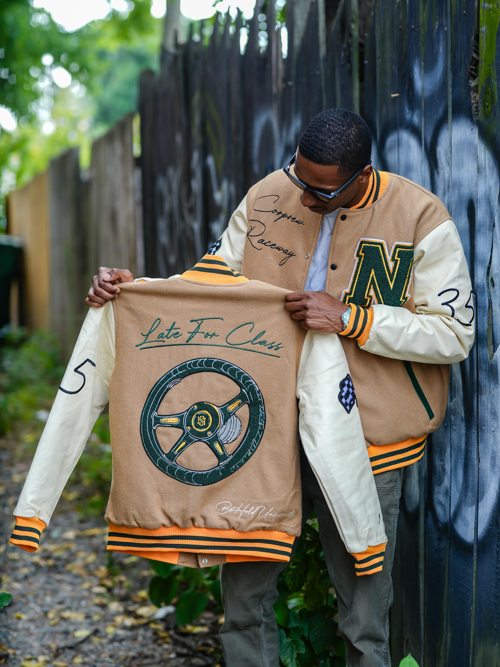 BeHold University Varsity Jacket